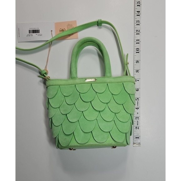 NWT Women's Soft Suede Leather Urmi‎ Bag by The Wolf Gang - Picture 12 of 14